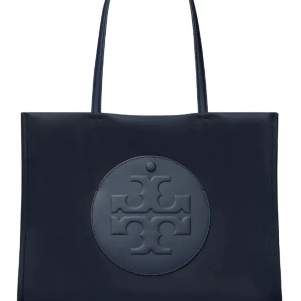 Tory Burch Small Ella Bio Classic Black Tote - Picture 3 of 6